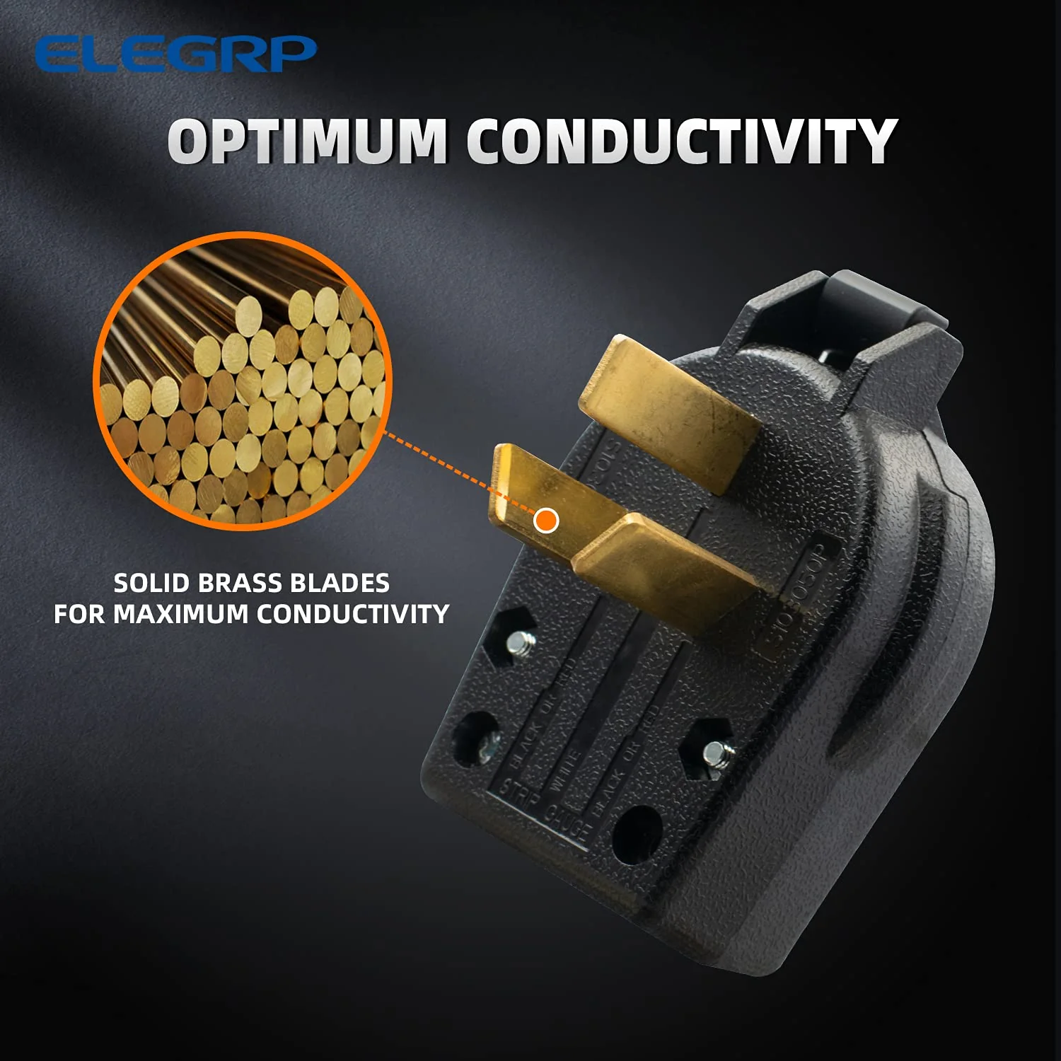 ELEGRP 30/50 Amp Flush Mount Power Receptacle, NEMA 10-30R & 10-50R Outlet, and Heavy Duty Plug, NEMA 10-30P & 10-50P, 125/250V, UL Listed - Image 14