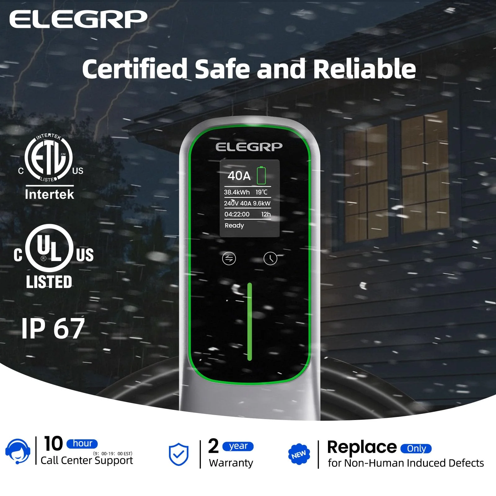 Fast Level 2 Tesla NEMA 14-50 Type EV Portable Charger Compatible with Model Y/3/X/S - Image 5