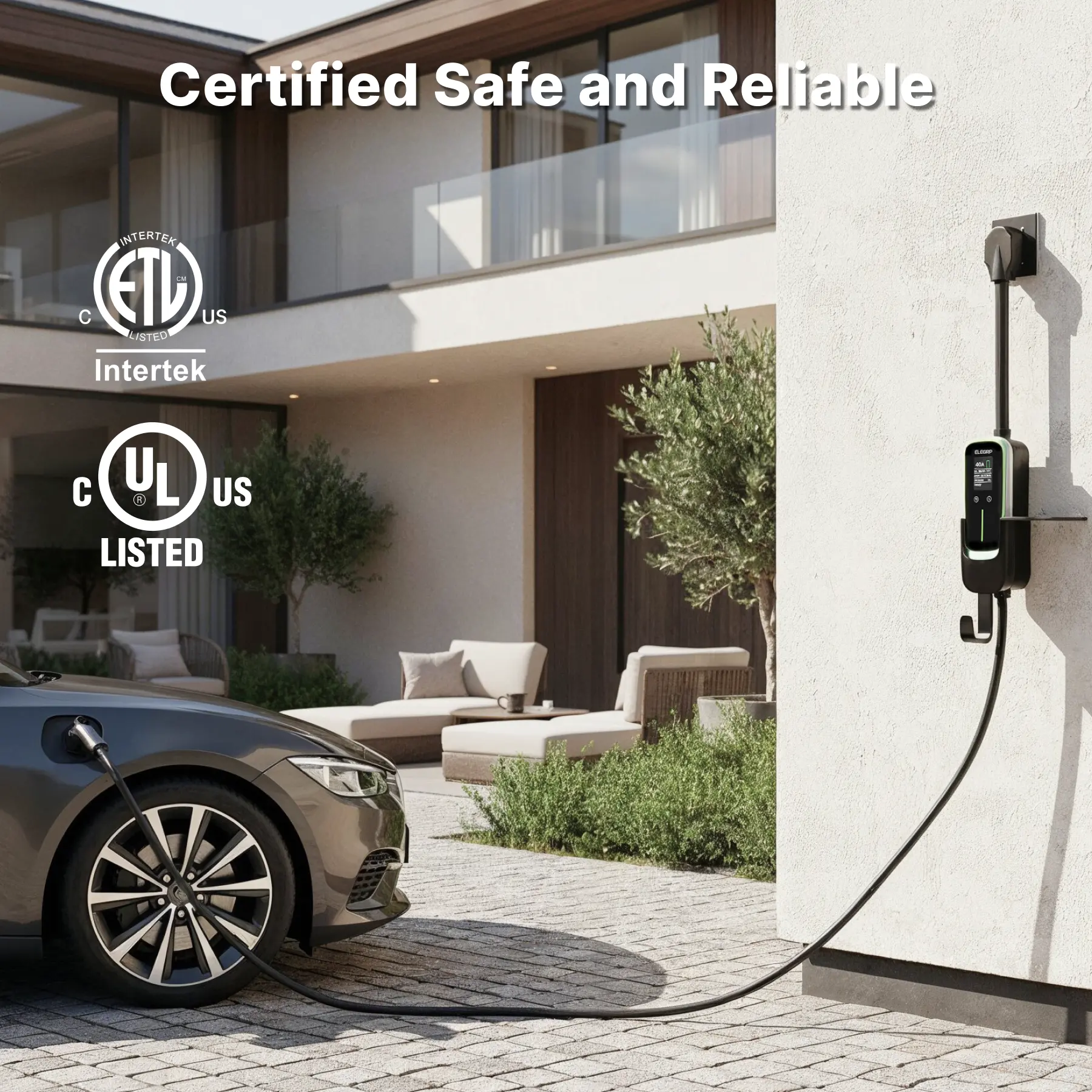 Fast Level 2 J1772 NEMA 14-50 Type EV Portable Charger - Image 12