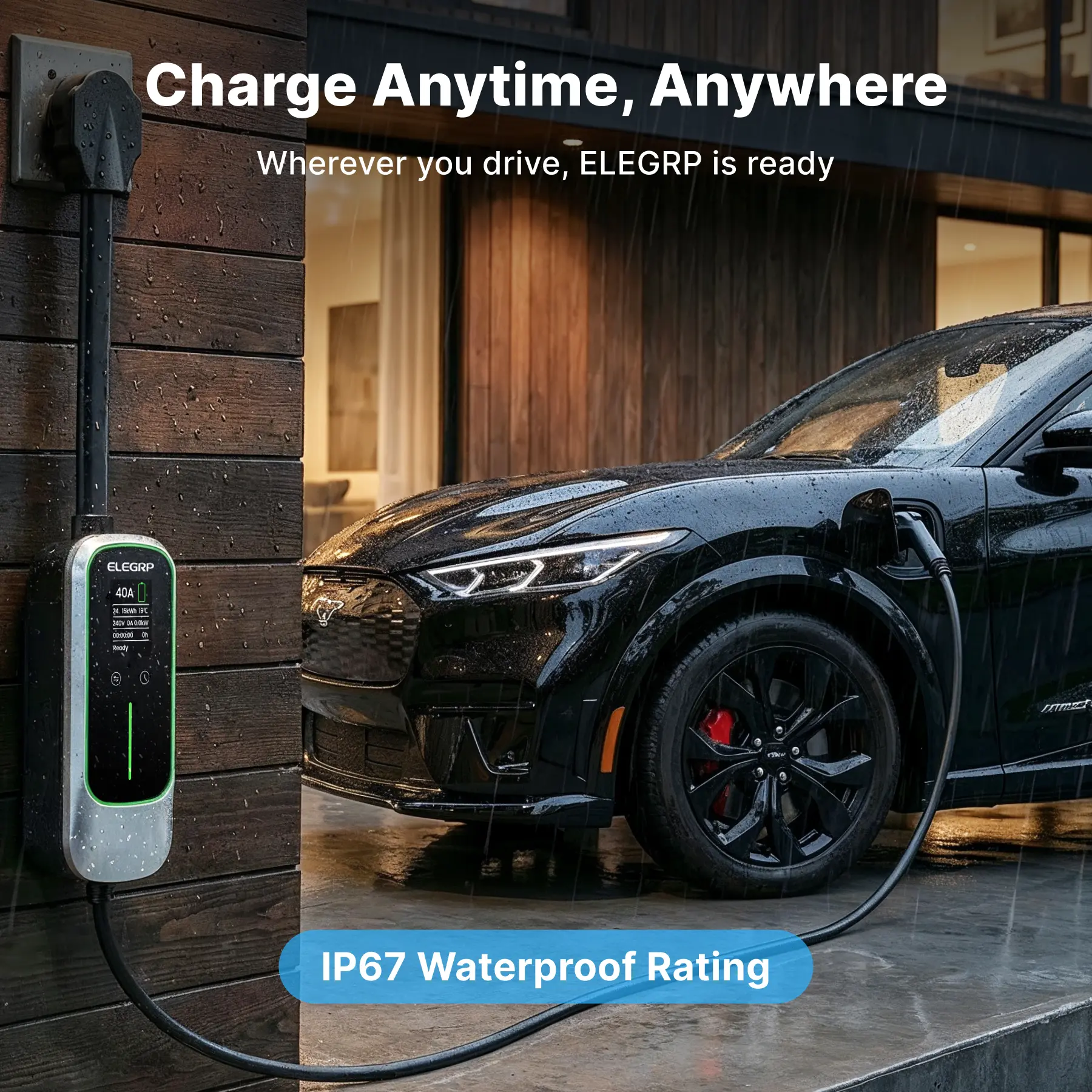 Fast Level 2 J1772 NEMA 14-50 Type EV Portable Charger - Image 6