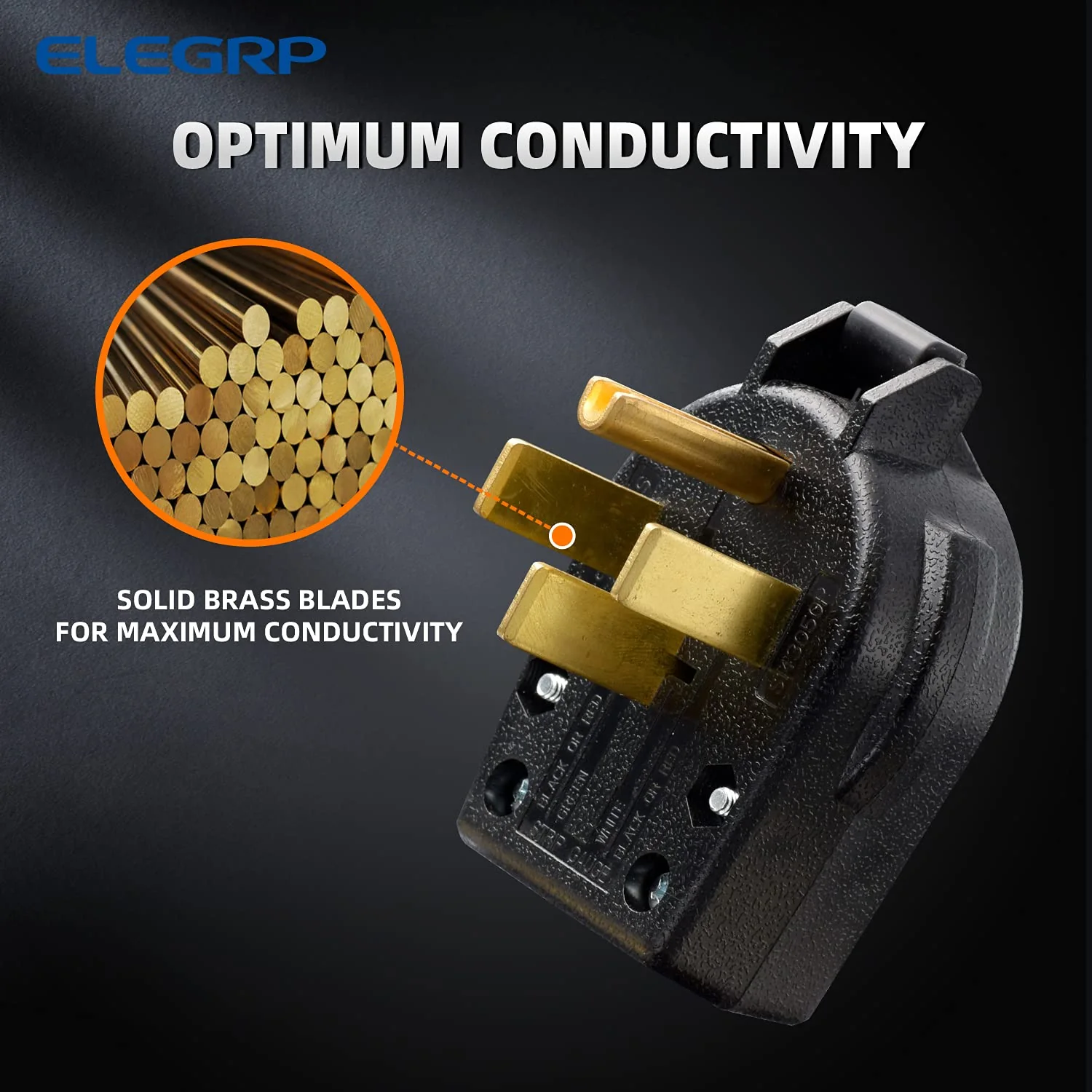 ELEGRP 30/50 Amp Flush Mount Power Receptacle, NEMA 14-30R & 14-50R Outlet, and Heavy Duty Plug, NEMA 14-30P & 14-50P, 125/250V, UL Listed - Image 14