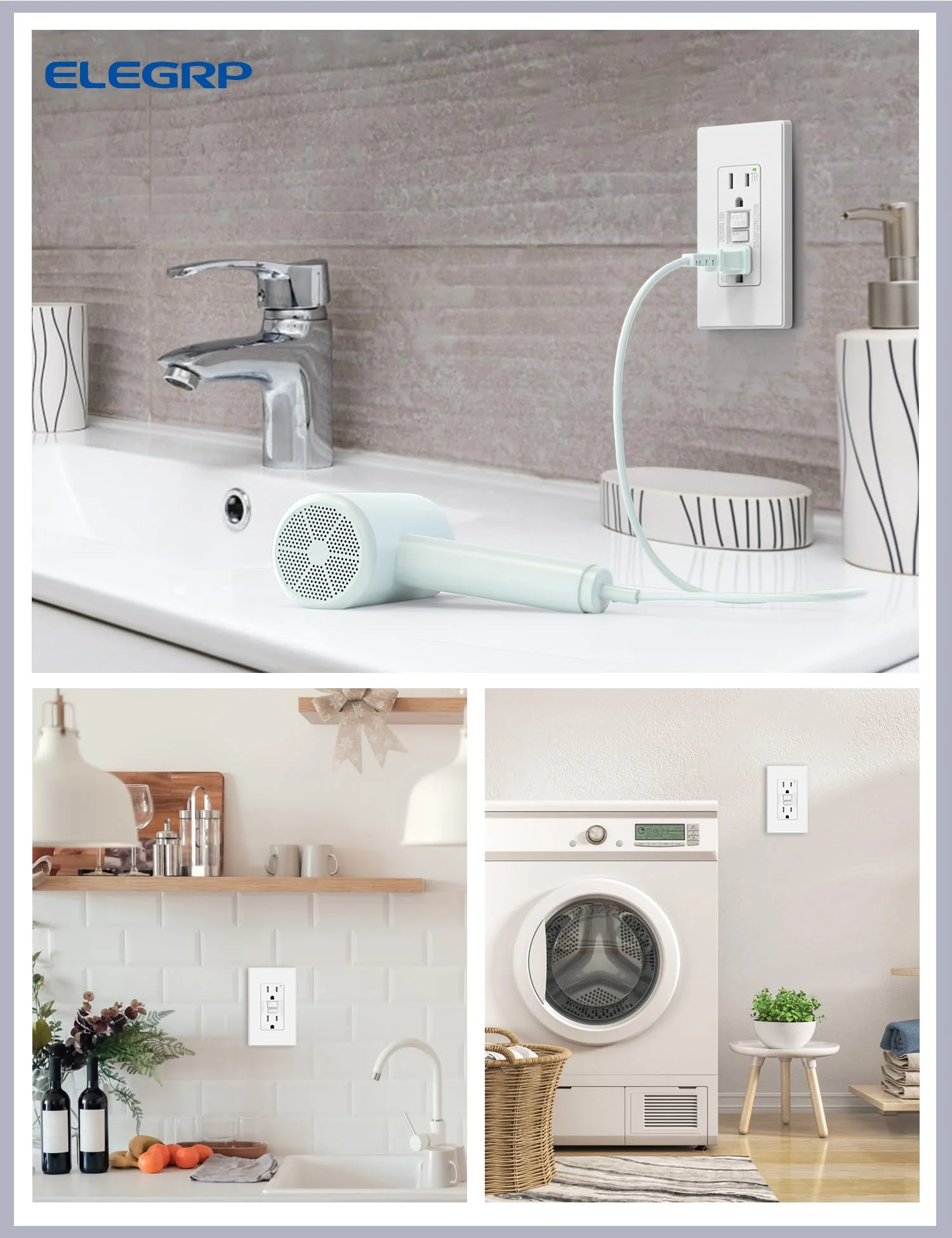 15A/20A, Self-Test, Tamper-Resistant GFCI Outlet - Image 5