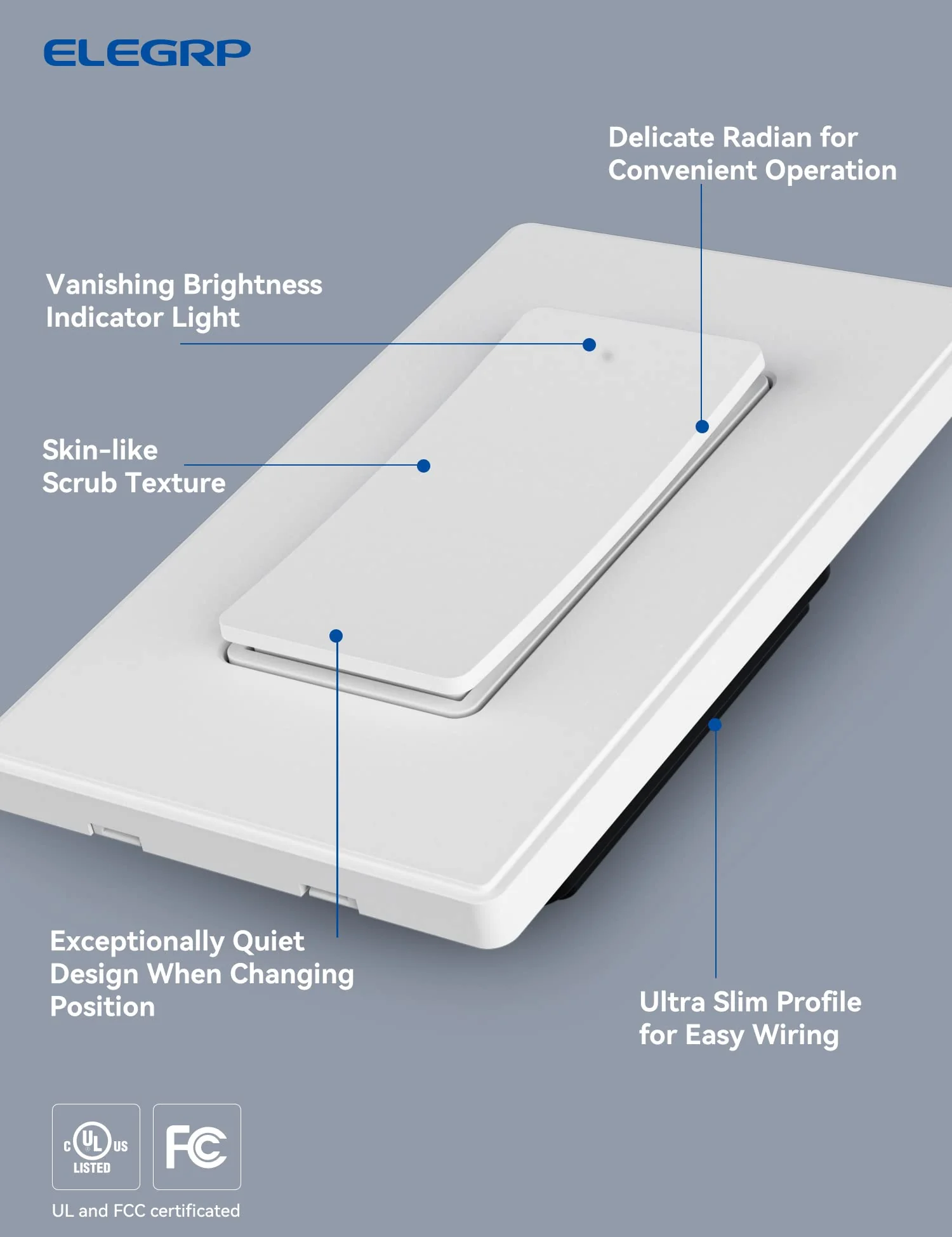 Wi-Fi Smart Light Dimmer Switch with Voice & App Control, Single Pole/3-Way - Image 5
