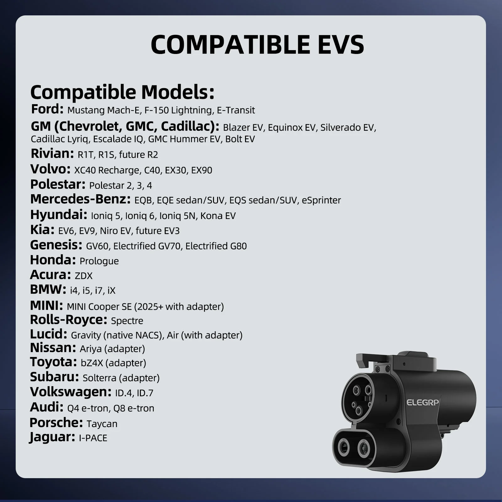 EV Charging Adapter 500A 1000V DC, NACS Charger to CCS1 Vehicle - Image 6