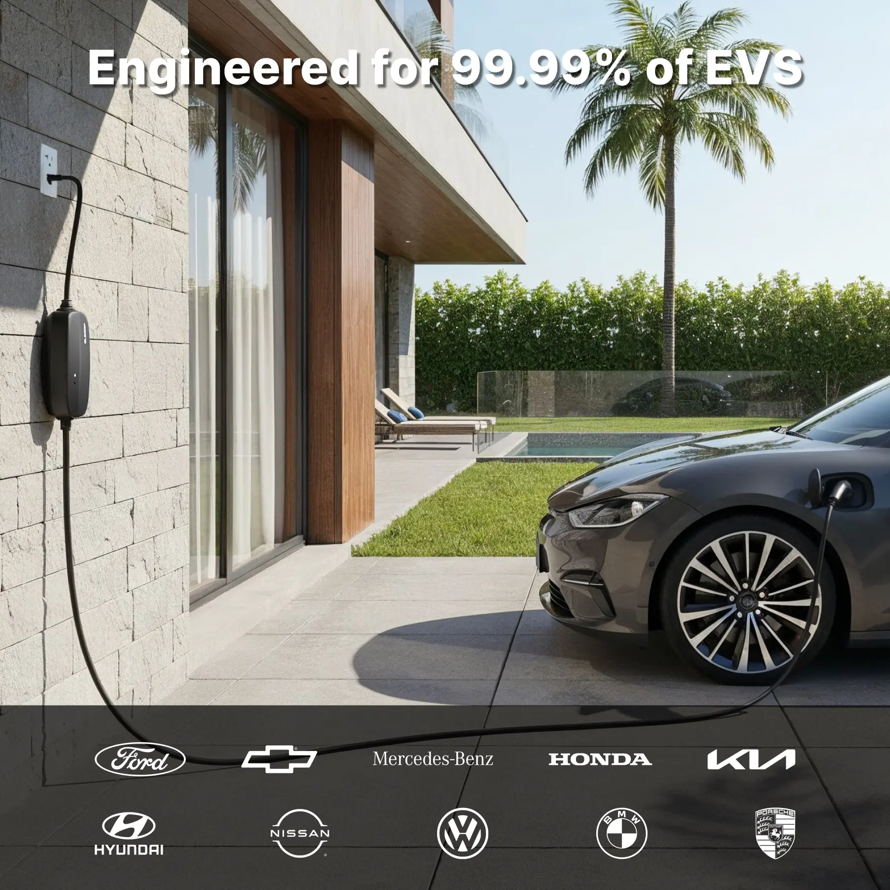 Flexible Level 1-2 J1772 EV Portable Charger with Dual Plug - Image 5