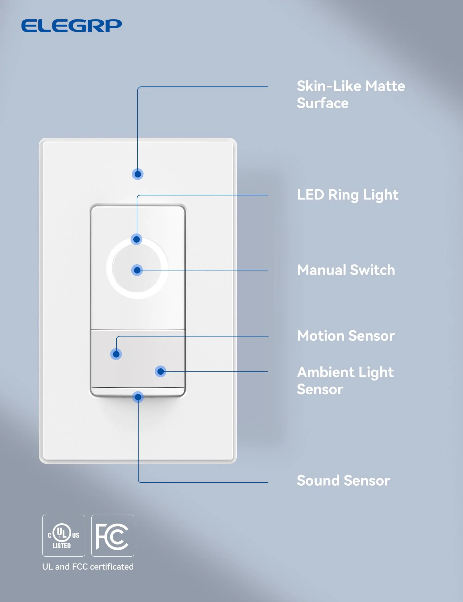 Wi-Fi Smart Motion Sensor Switch with Voice & App Control, Single Pole or 3-Way - Image 16