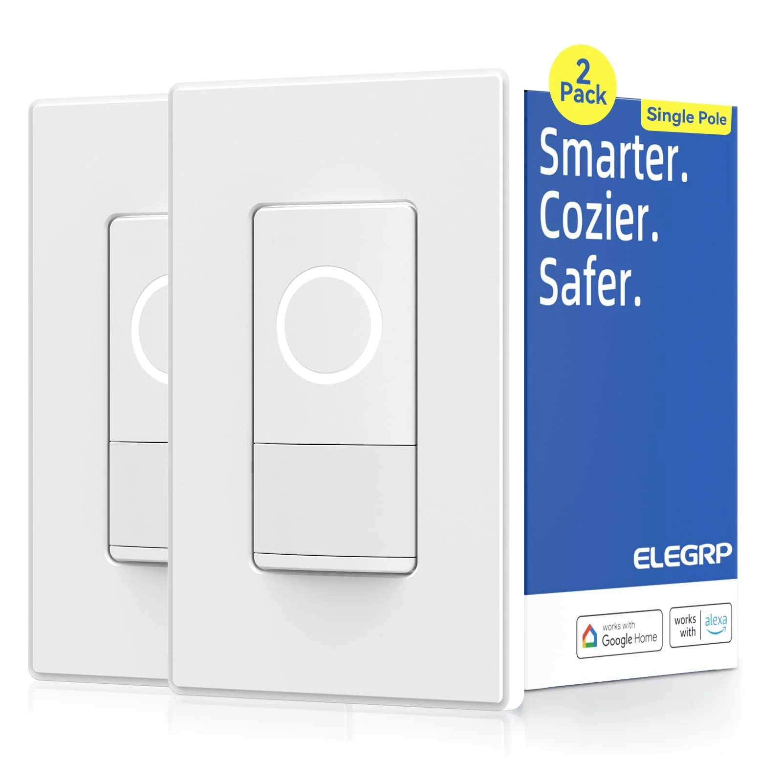 Wi-Fi Smart Motion Sensor Switch with Voice & App Control, Single Pole or 3-Way - Image 3