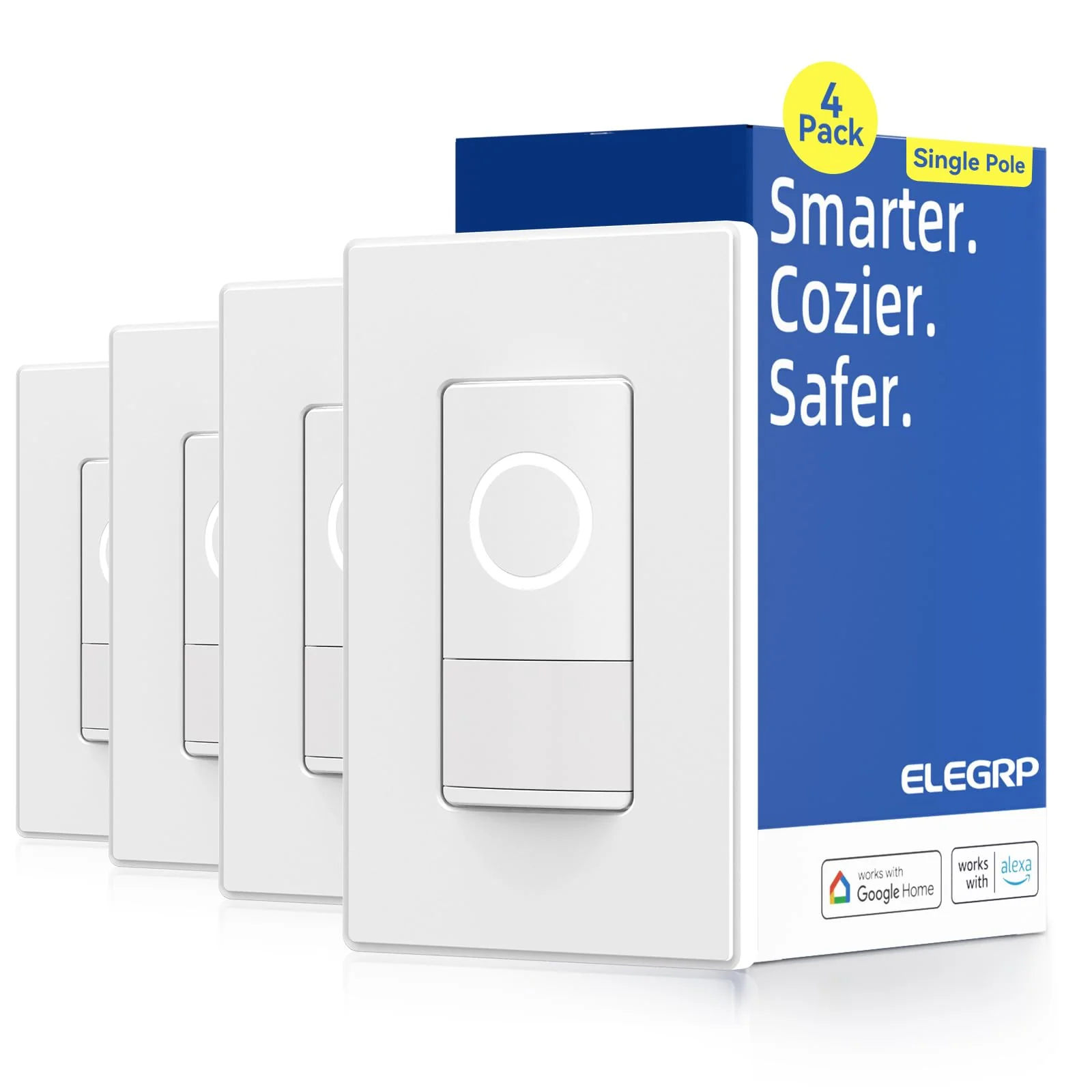 Wi-Fi Smart Motion Sensor Switch with Voice & App Control, Single Pole or 3-Way - Image 5
