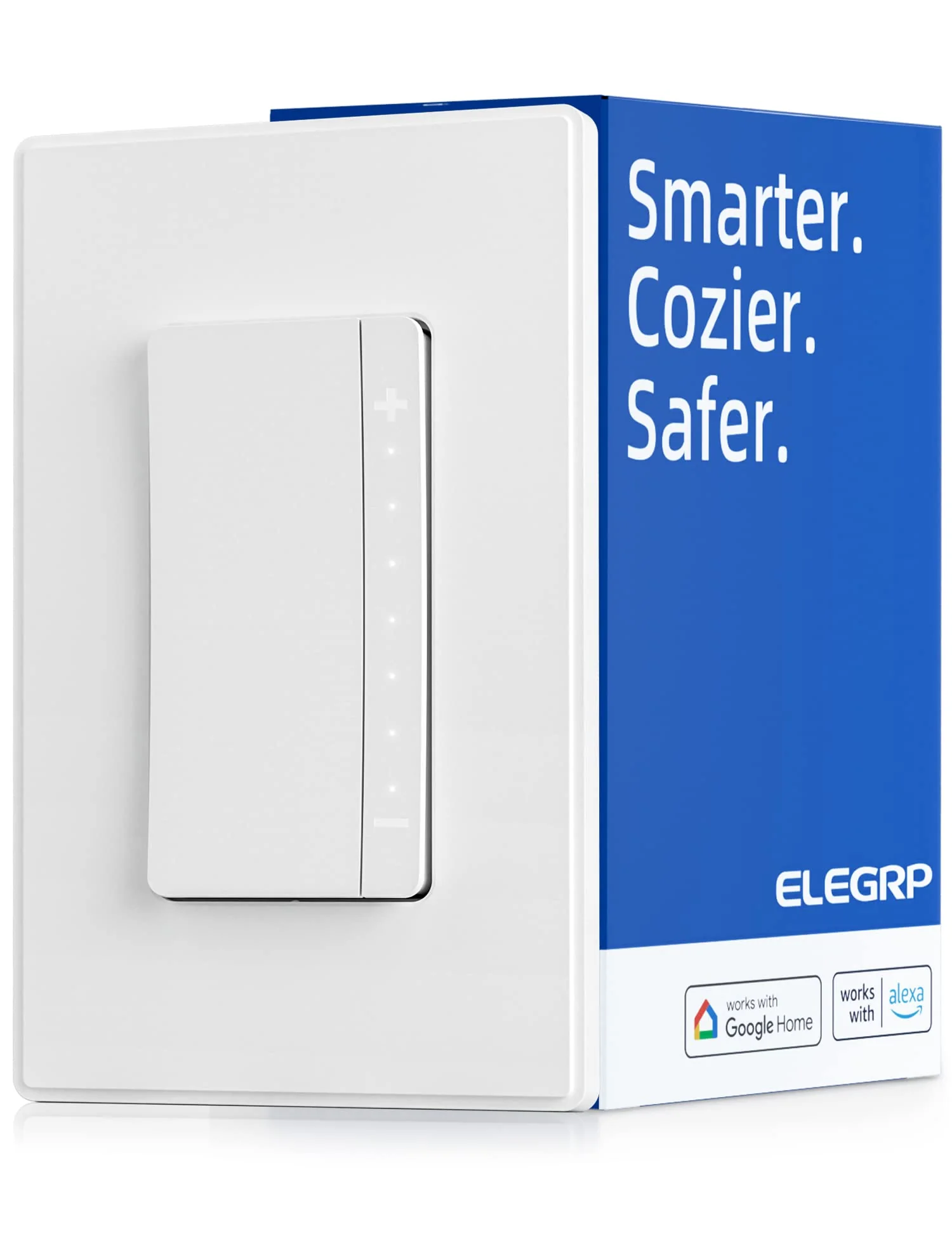 Wi-Fi Smart Rocker Dimmer Switch with Hidden LED Indicator - Image 3