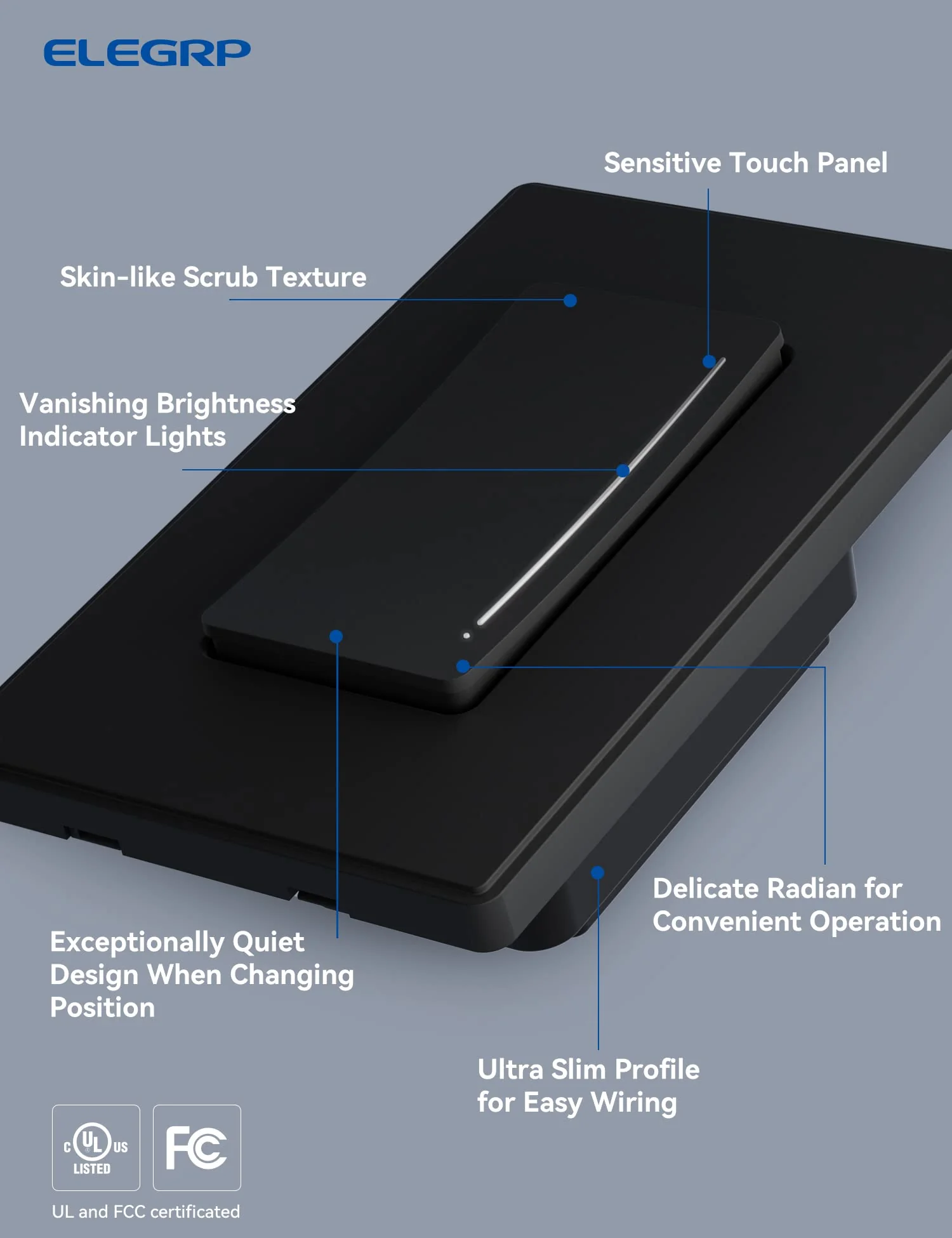 Wi-Fi Smart Rocker Dimmer Switch with Hidden LED Indicator - Image 6
